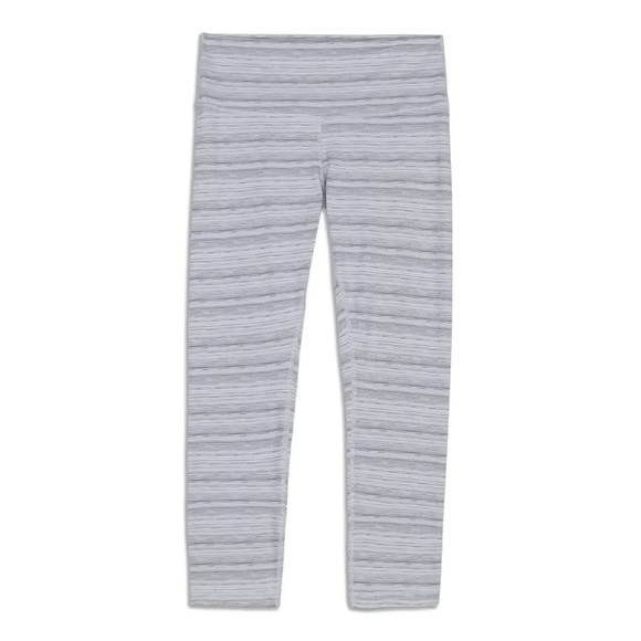 Lululemon High Times Pant High Rise 25” inseam in Spacedye Blue grey - size 4 - Picture 7 of 11